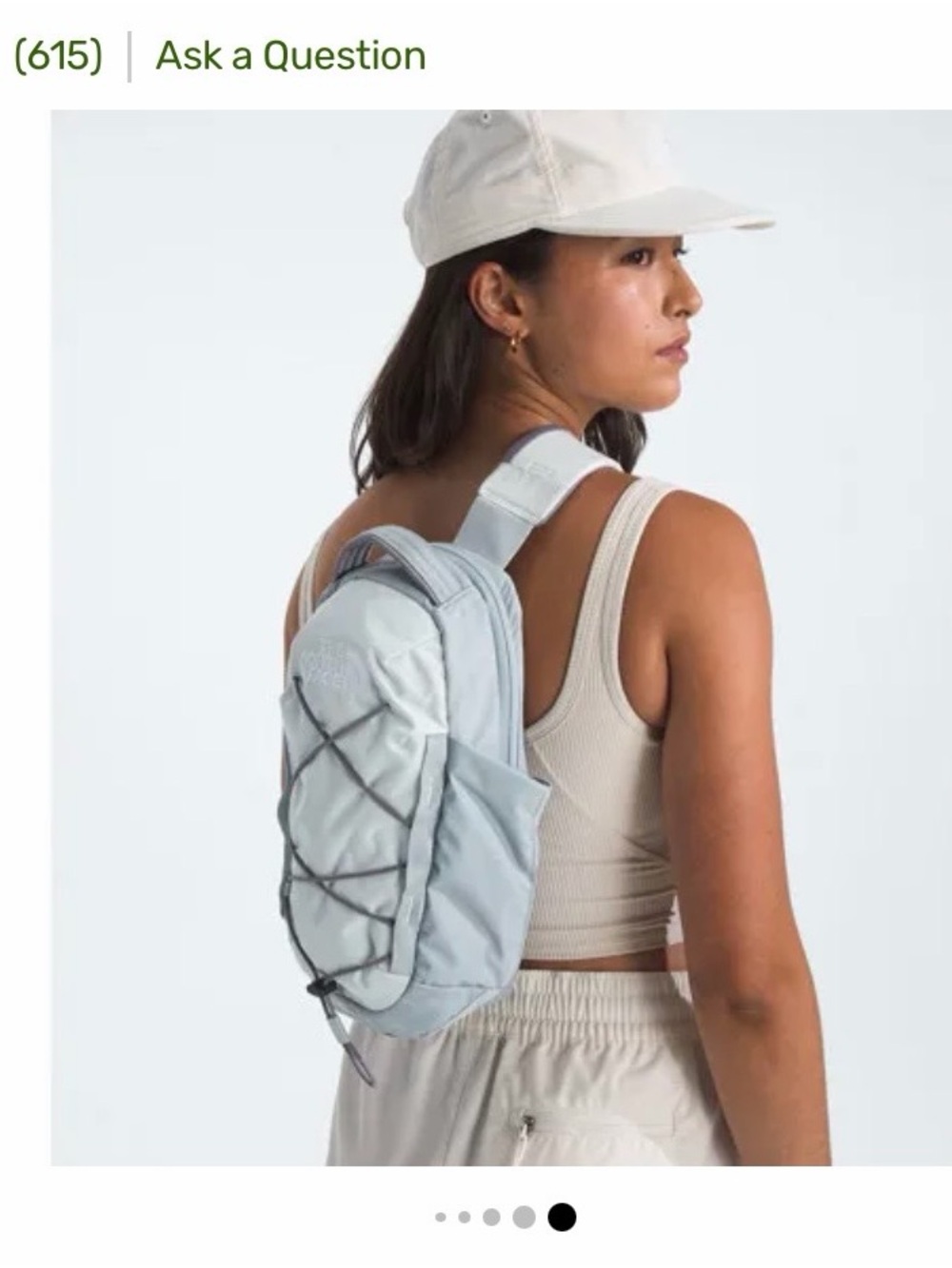 The North Face Borealis sling Pearl Stone